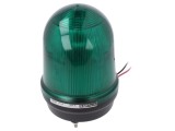 Semnalizator luminos QLIGHT Q125L-12/24-G Verde IP65 LED 10-30V DC