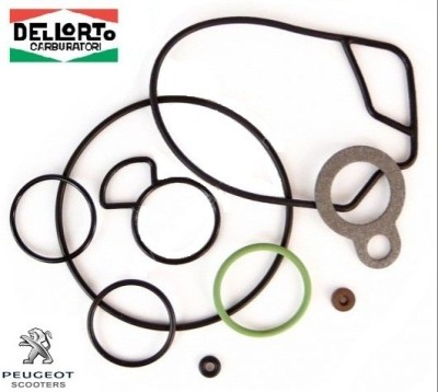 Set garnituri carburator original (Dellorto) Peugeot Elyseo - Speedfight - Speedfight WRC - X-Race - Vivacity - Trekker 2T 100cc foto