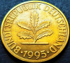Moneda 10 PFENNIG - GERMANIA, anul 1995 (litera D) * cod 1091 A, Europa