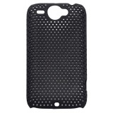 Husa tip grila neagra pentru HTC Wildfire G8
