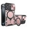 Husa iPhone 16 Pro Techsuit CamGuard Pro, roz auriu