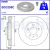 DELPHI BG3208C Disc frana