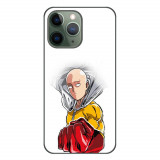 Husa compatibila cu Apple iPhone 11 Pro Silicon Gel Tpu Model One Punch Man Saitama