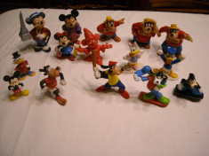 Disney - Lot 15 figurine - Mickey Mouse, Minnie, Donald, Daisy, Goofy, Pete foto