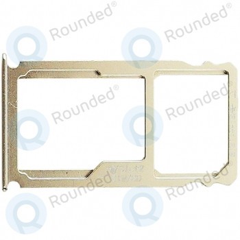 Tava Huawei Mate S Sim + tava Micro SD aurie foto