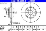 Disc frana ATE 24.0122-0197.1