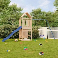 vidaXL Set de joacă pentru exterior, lemn masiv de pin 3156985