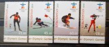 Kyrgyzstan 2010 sport Jocurile Olimpice de iarnă Vancouver 2010 serie 4v. Neștampilată
