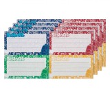 Etichete Autocolante Back to School, Set 40 Bucăți, Multicolor, 7x4 cm
