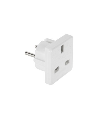 Adaptor tensiune uk alb foto