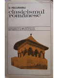 D. Pacurariu - Clasicismul romanesc (1971)