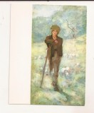 RF182 - Carte Postala - Arta - N. Grigorescu. Ciobanas, necirculata