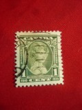 Timbru Canada 1935 Printesa Elisabeta ,1C verde stampilat