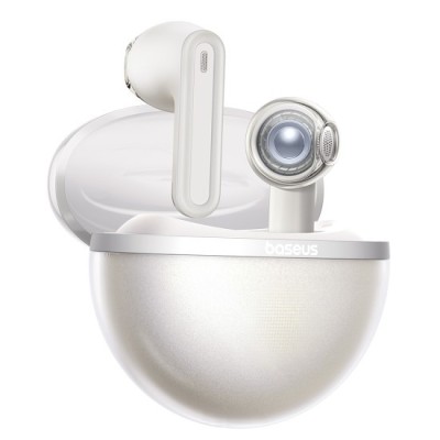 Casti Fara Fir True Wireless - Baseus Bowie E5 (A00054501223-00) - Stellar White foto