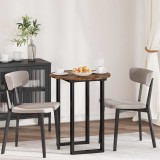 VidaXL Placă de masă Stejar afumat 60 x 60 x 1.5 cm Lemn compozit