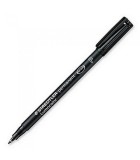 Marker permanent LUMOCOLOR 0.6mm Negru