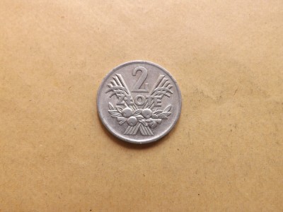 Polonia 2 Zloti / Zlote 1974 - Vulturul Alb foto