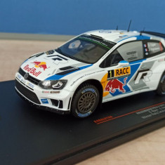 Macheta VW Polo R WRC Ogier Campion WRC 2014 - IXO 1/24 Raliu