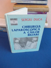 SERGIU DUCU - CHIRURGIA LAPAROSCOPICA A CAILOR BILIARE , 1994 foto