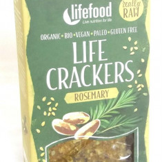 Lifecrackers cu Rozmarin Raw Bio Lifefood 90gr