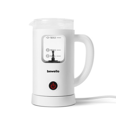 Aparat de spumat lapte Bewello, 400 ml, 550 W, Alb foto