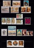 ✅(S14) San Marino 1975 an intreg , Mi. 1083-1104 , 9 serii , cota 10 &euro; , MNH