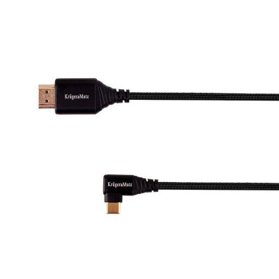 Cablu MHL HDMI - USB Type C 2m KRUGER&amp;amp;MATZ foto