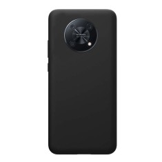 Husa compatibila cu huawei nova y90, matte efect, camera ultra safe, htpmag, negru foto