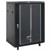 Gossi dulap de server, 15u, 19&quot; ip20, negru, 53x40x80 cm