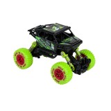 Masina de teren cu lumina su sunet, Negru/Verde, ATU-083162, Plastic, Oem