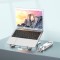 Suport de birou Pliabil, Borofone BH70 Eagle, pentru Laptop cu o lungime de 15,6 inch, Alb