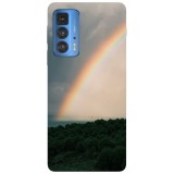 Husa compatibila cu Motorola G100 model Over the rainbow, Silicon, TPU, Viceversa, Transparent, Carcasa
