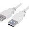 Cablu USB 2.0 A-A Nichelat 1.8m Gri