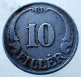 1.345 UNGARIA 10 FILLER 1926, Europa, Cupru-Nichel