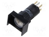 Comutator corp 16mm EAO 51, 1 poziție stabilă, NC NO, &Oslash;16,2mm