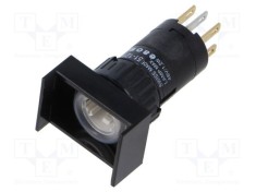 Comutator corp 16mm EAO 51, 1 poziție stabilă, NC NO, &Oslash;16,2mm