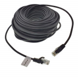 Cumpara ieftin Cablu UTP, Lanberg 42785, cat.5e, mufat 2xRJ45, lungime 30m, AWG 26, 100 MHz, de legatura retea, ethernet, negru