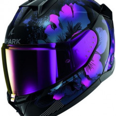 Casca Moto Shark D-Skwal 3 Lady Mayfer Negru / Albastru / Roz Marimea S HE0926E-KVX-S