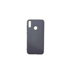 Husa silicon soft-touch compatibila cu Huawei P20 Lite Gri, ALC MOBILE