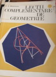 LECTII COMPLEMENTARE DE GEOMETRIE N.N. Mihaileanu