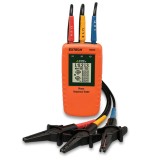 Tester EXTECH EX480400, CAT III 600V, CAT IV 300V, EN 61010, Găsește rapid succesiunea fazelor