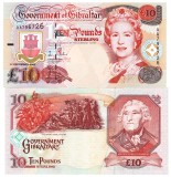 Gibraltar 10 Pounds 2006 P-32 UNC