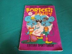 ȘORICEII LA START * ADRIAN ANDORNIC / CARTE DE COLORAT /1979 * 54
