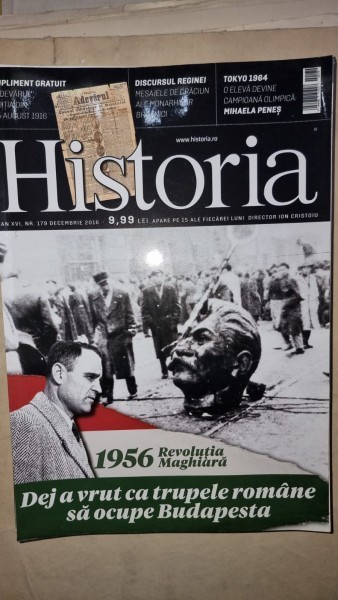 Revista Historia An XVI Nr. 179 Decembrie 2016