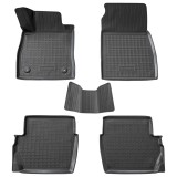 Set de 5 covorase cauciuc 3D stil tavita premium pentru Ford Fiesta VII din 2017-2023