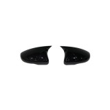 Capace oglinda tip Batman negru lucios, compatibile VW Golf 6 (2008&ndash;2012)