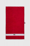 Cumpara ieftin Lacoste prosop din bumbac L Casual Rouge 55 x 100 cm