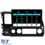 Navigatie Dedicata Honda Civic VIII Sedan (2006-2011),QuadCore,10Inch, 4Gb Ram, 64Gb Stocare, Carplay Performance AutoTuning