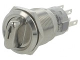 Comutator Rotativ 3 Poziții 0.5A/220VAC 1A/24VDC
