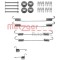 Set accesorii, sabot de frana DACIA DUSTER (2010 - 2016) METZGER 105-0021